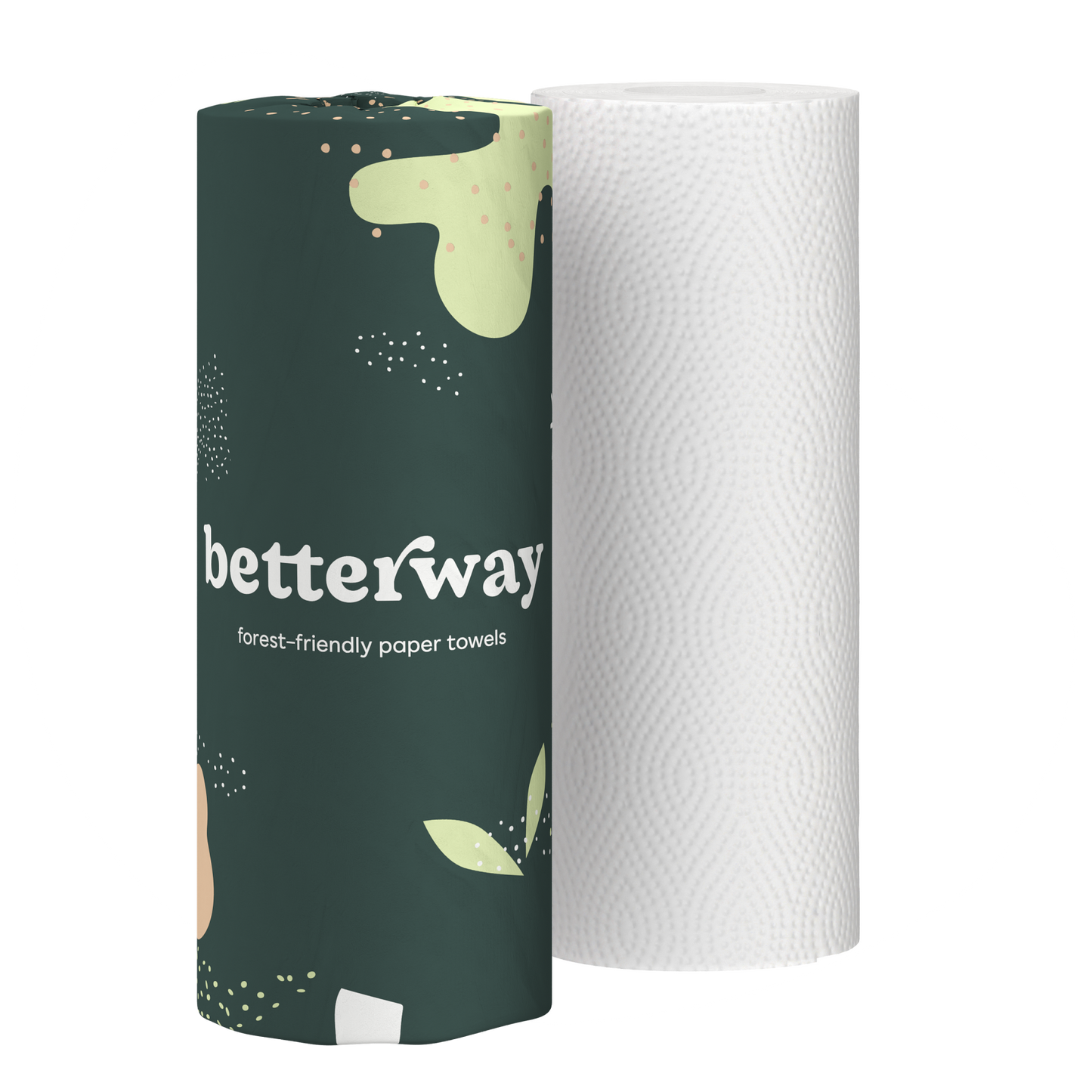 Classic White Bamboo Paper Towels (6 rolls)