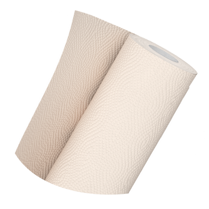 Natural Brown Bamboo Paper Towels (8 rolls)