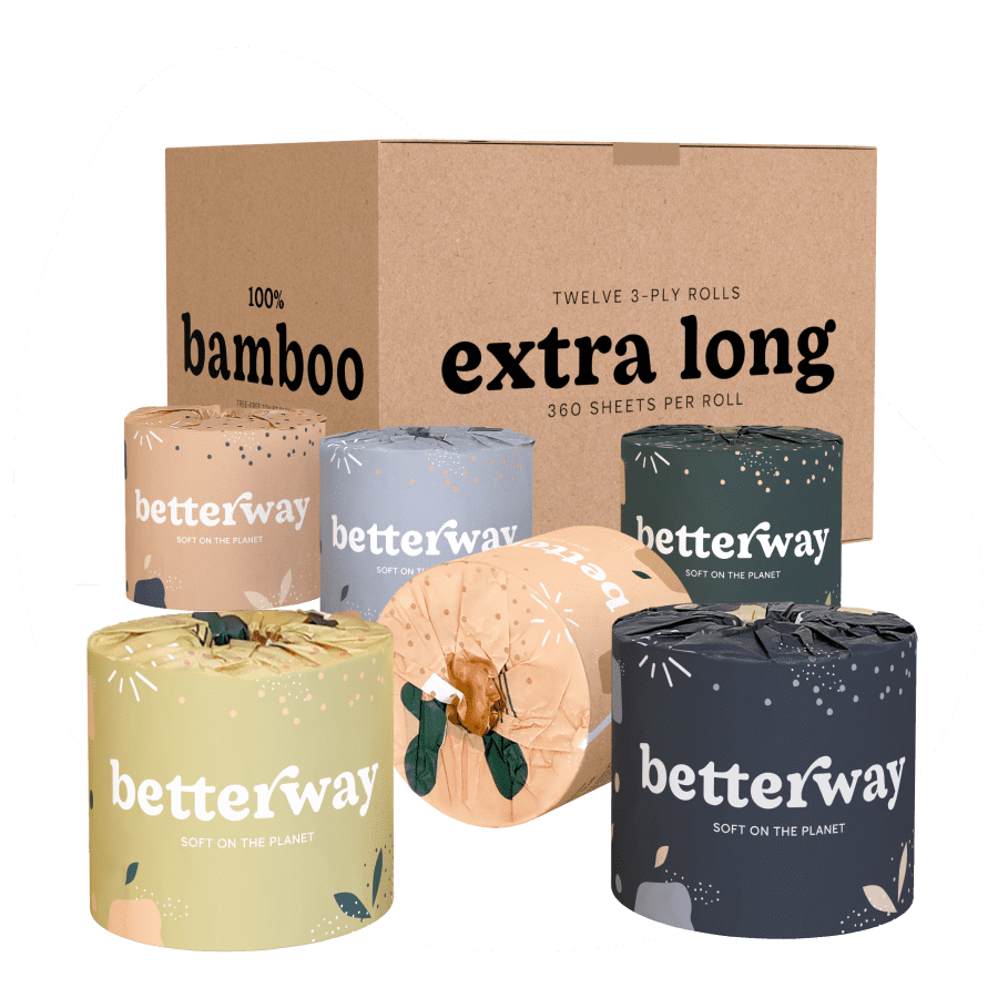 Classic White 100% bamboo paper towels – Betterway